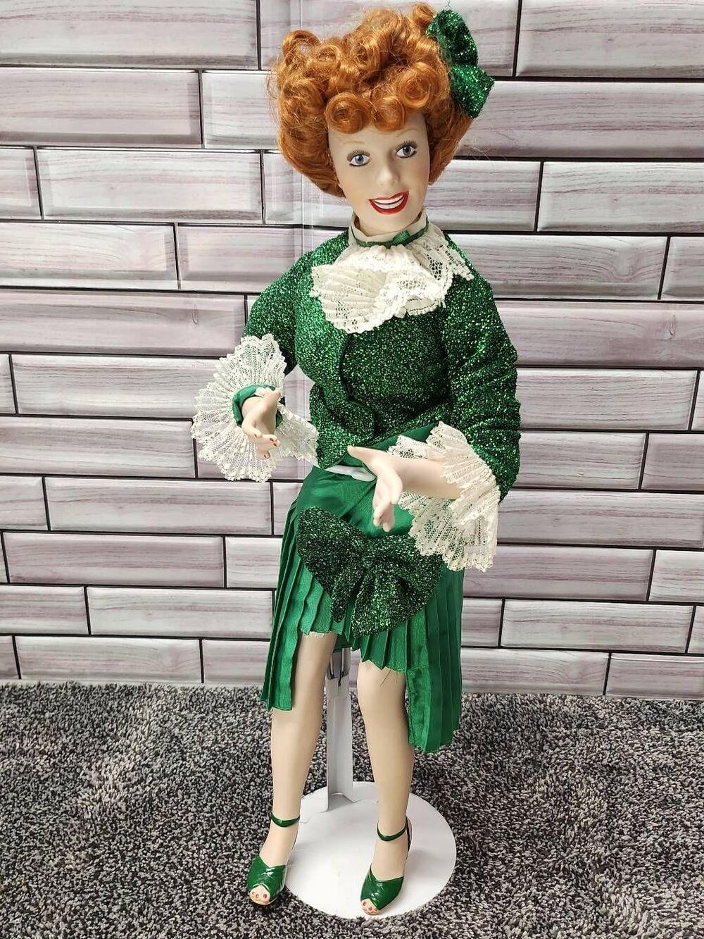 I Love Lucy "Sweet Sally" Porcelain Doll Hamilton Collection 1996